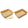 2 Piece Sieve Tray Set Plus Extra Base Plus Scoop