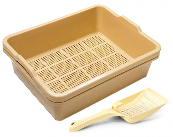 2 Piece Sieve Tray Set Plus Scoop