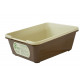 Jumbo-Maxi Tray Set - Beige/Brown 2 piece