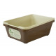 Jumbo-Maxi Tray Set - Beige/Brown 3 piece